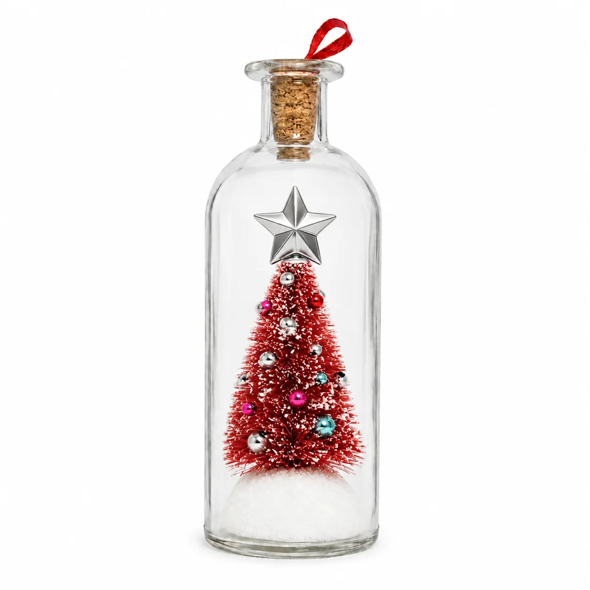 Love More Record-a-Message Christmas Tree — pink